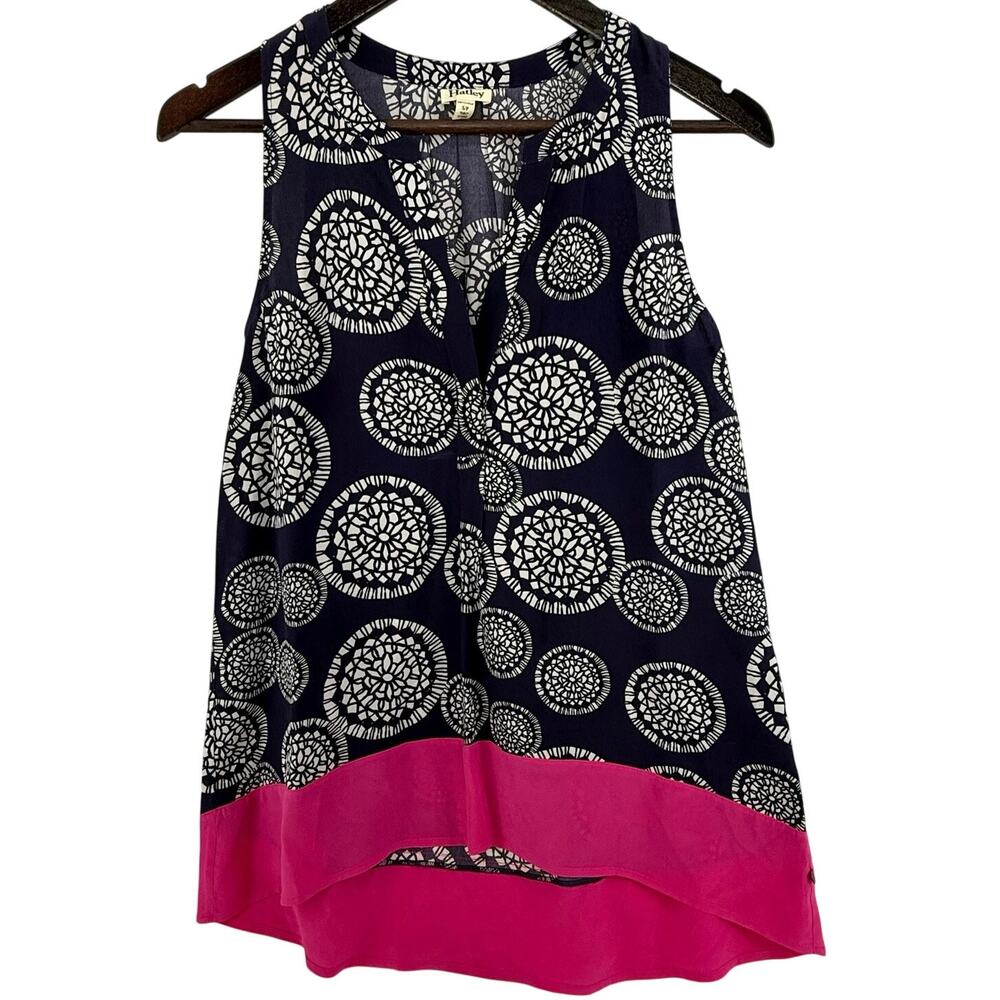 Hatley Silk Hi Low Tunic Top S
